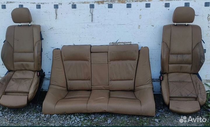 Сидения на бмв Е46 купе электро