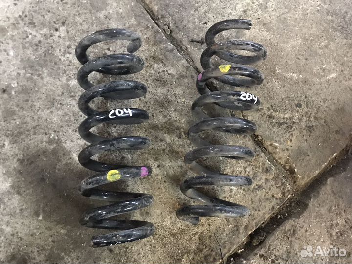 Мерседес w204 Пружины задние