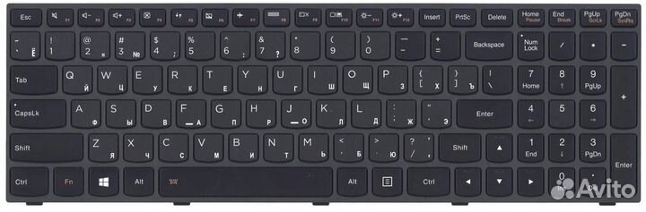 Клавиатура Lenovo IdeaPad Flex G50-30 с подсветкой