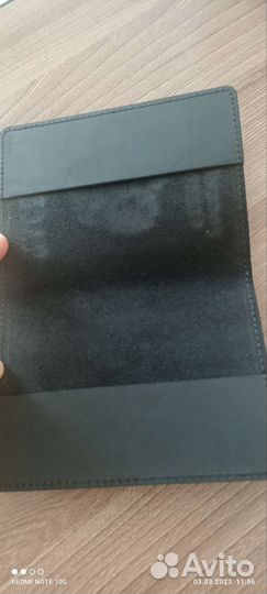 Чехол на паспорт кожанный