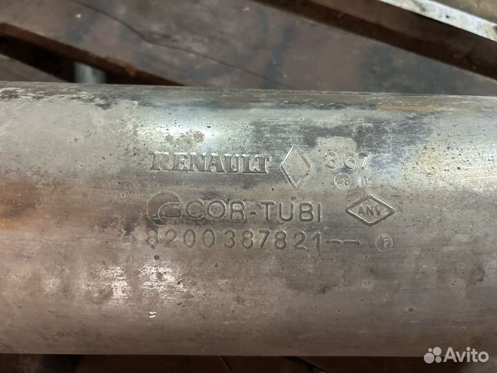 Глушитель renault Logan