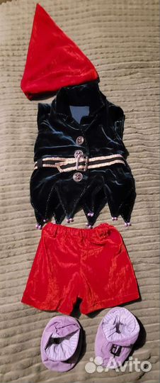 Костюм гномика новогодний, р.92-98
