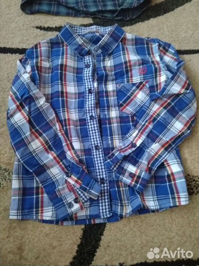 Рубашка для мальчика 110-116