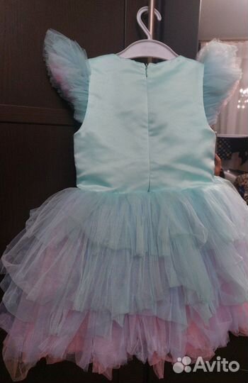 Платье Единорожка lelukids 116