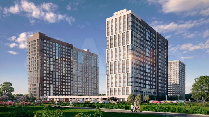 1-к. квартира, 33,2 м², 4/18 эт.