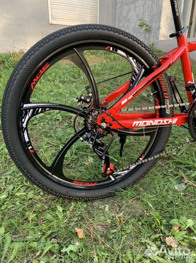 Велосипед на литых дисках MDS Красный