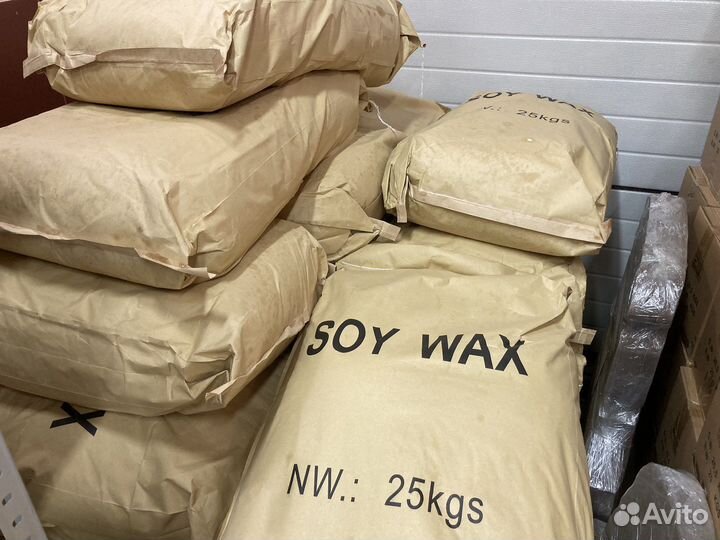 Соевый кокосовый воск для свечей
