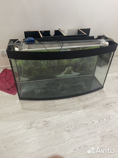 Аквариум с тумбой бу, 200 л