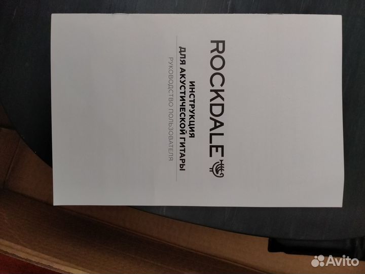 Акустическая гитара rockdale Aurora D1 BK