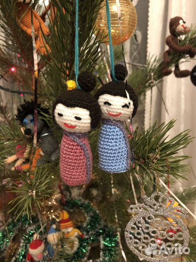 Вязаные игрушки ручной работы
