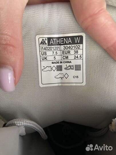 Ролики женские K2 Athena размер 38