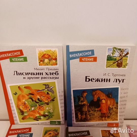 Детские книги, литературное чтение 3-6 класс