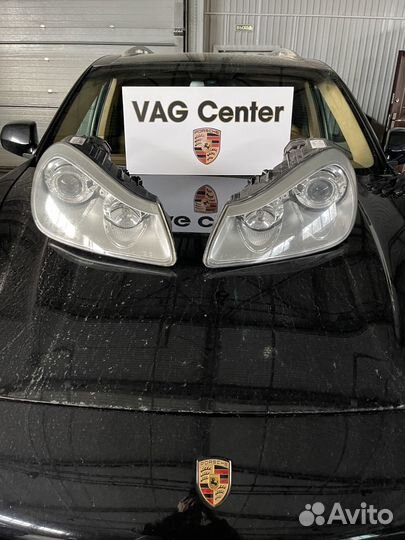 Фары на Порше Кайен 957