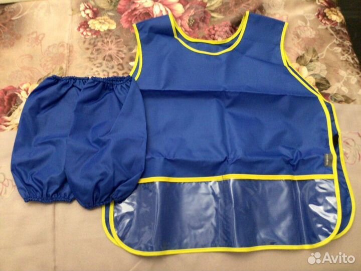 Двухсторонний жилет с нарукавниками для трудов дет