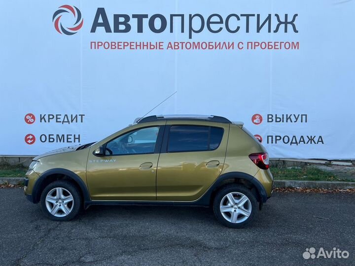 Renault Sandero Stepway 1.6 МТ, 2014, 139 000 км