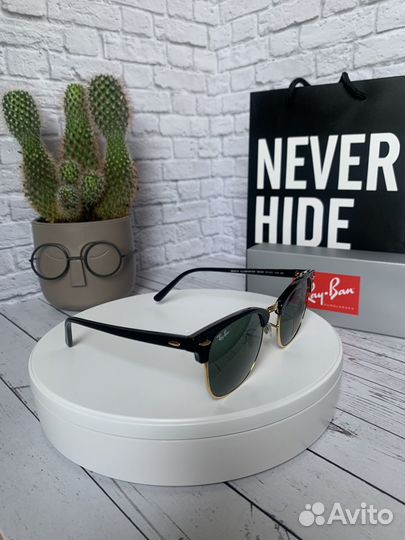 Очки Ray Ban 3016 Clubmaster W0365 51 21 145 3N