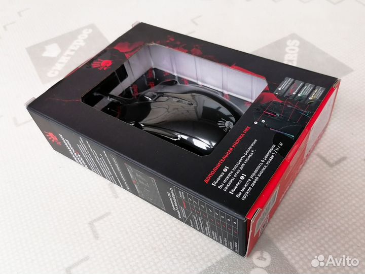 A4Tech Bloody J90s Новая игровая мышь 8000 dpi