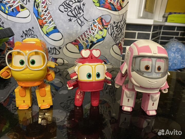 Роботы поезда трансформеры