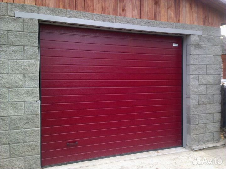 Ворота гаражные под ключ