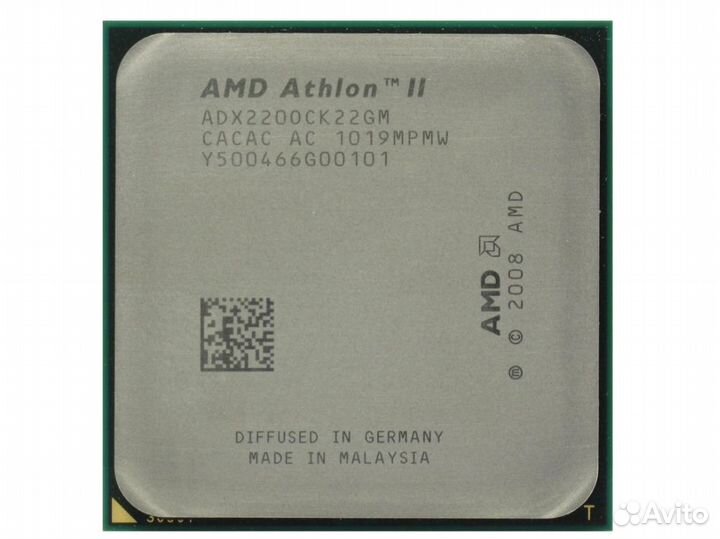Процессор AMD Athlon II x2 220, sAM3