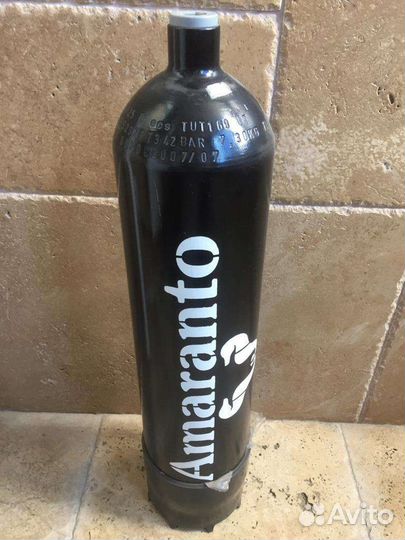 Баллон для дайвинга 7 л стальной amaranto