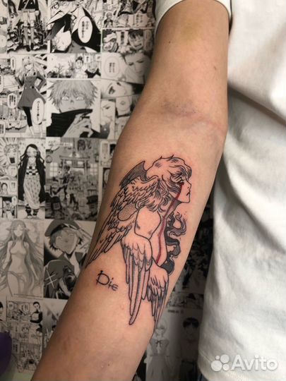 Модель на татуировку