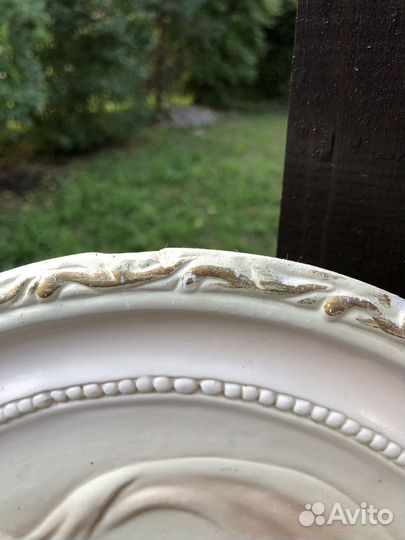 Панно Камея античный барельеф 1982г СССР