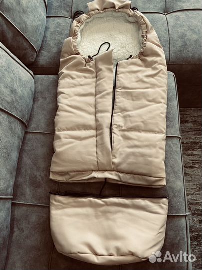 Конверт-трансформер зимний на овчине