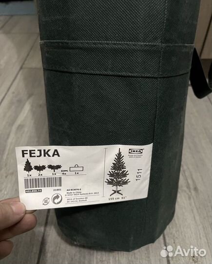 Ель фейка икея fejka IKEA