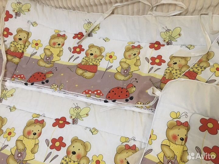 Бортики на кроватку детскую