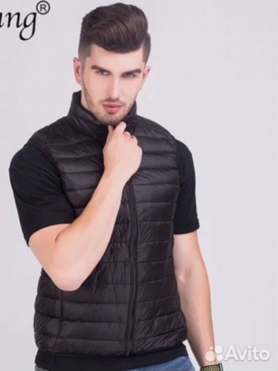 Жилет унисекс пуховый тонкий