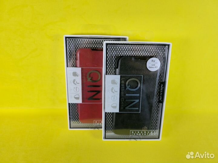 Чехол-книжка Leather Case Nillkin Samsung A01