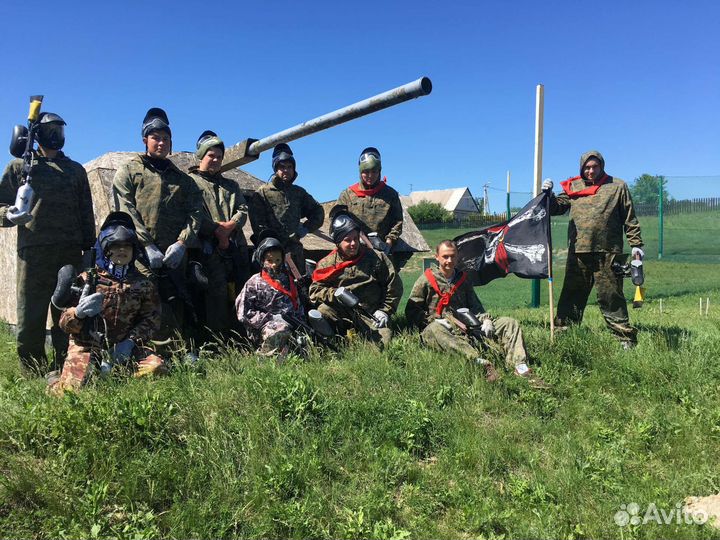 Пейнтбол и лазертаг