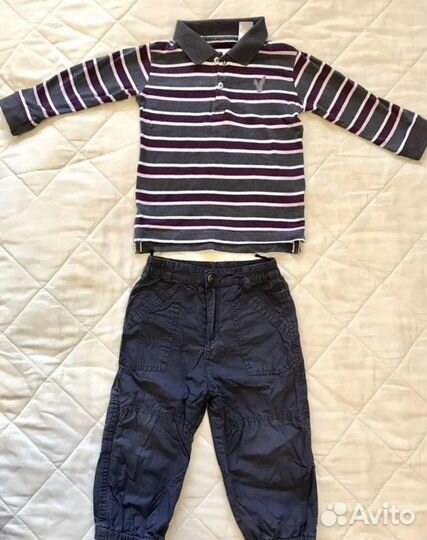 Фирменные вещи для мальчика zara umbro и тд 82-86