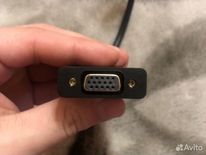 Переходник VGA-displayport