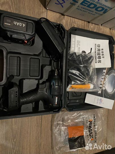 Гайковерт аккумуляторный мощный