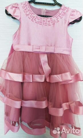 Платье для девочки на выпускной 128 объявление продам