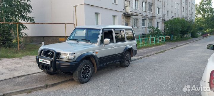Hyundai Galloper 2.5 AT, 2000, 200 000 км