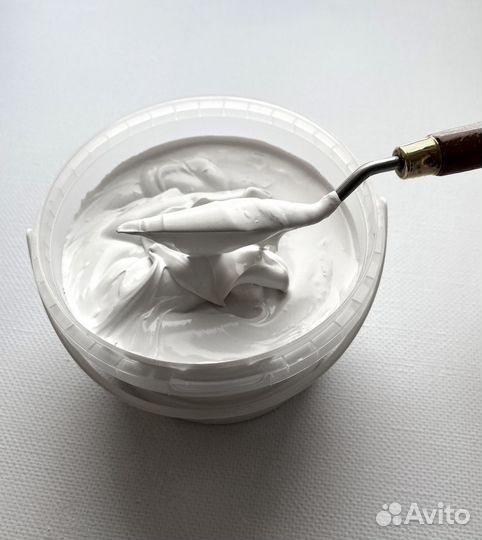 Гладкая текстурная паста для творчества