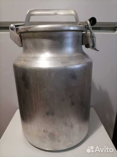 Новый алюминиевый бидон 10 литров
