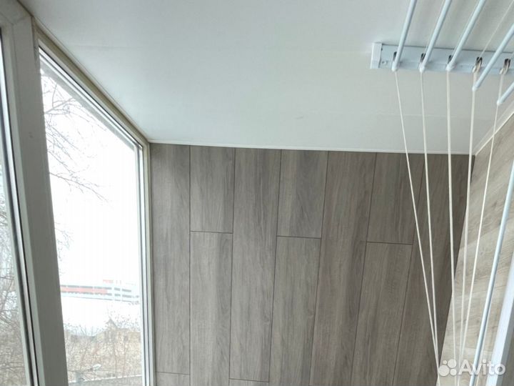 Холодное остекление балкона v-8437