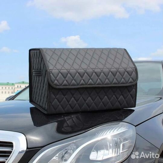 Органайзер бокс сумка чемодан экокожа в багажник