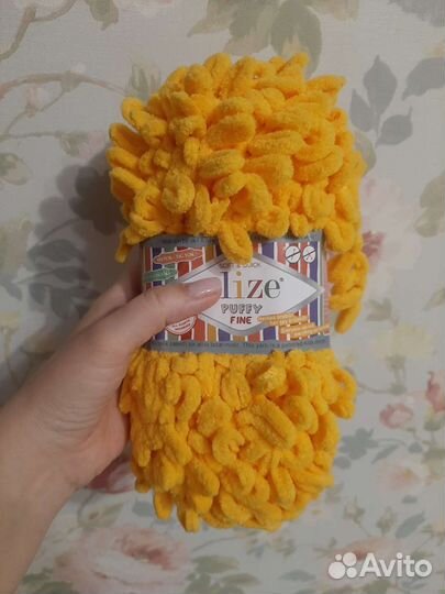 Пряжа alize puffy fine