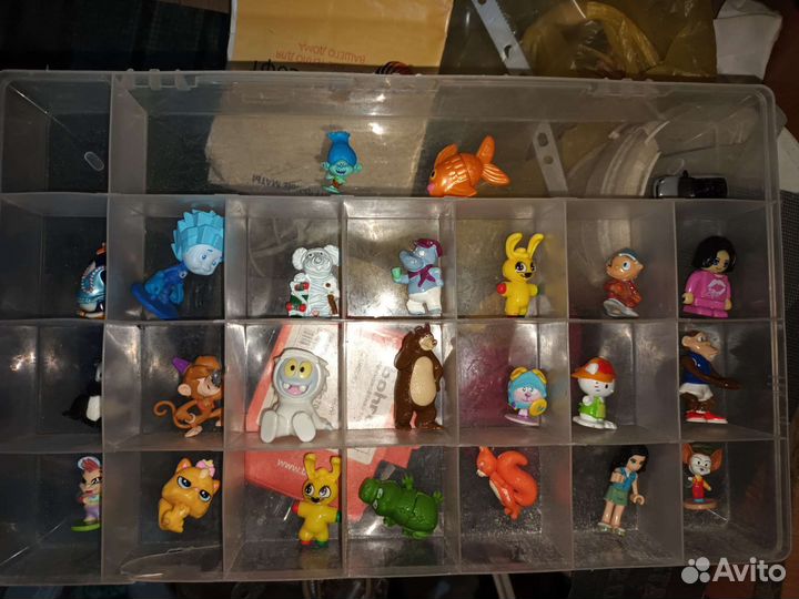 Игрушки из киндера 90х