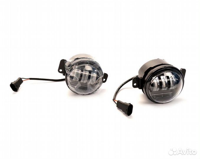 Диодные птф SAL-MAN для Форд Фокус 2 дорест,2 реж