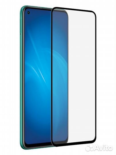 Защитное стекло Honor 30 Pro, Nova 7 Pro Черное