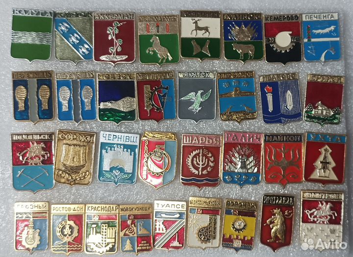 Значки гербы. любой 30р