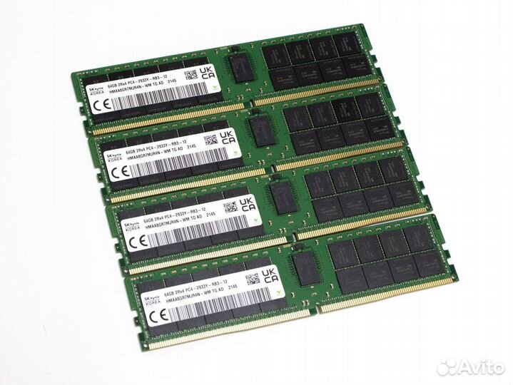 DDR4 64Gb REG Серверная память. Гарантия, Безнал