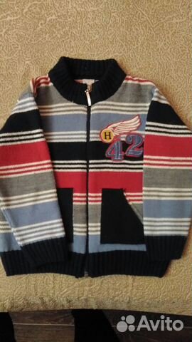 Кофта вязаная для мальчика