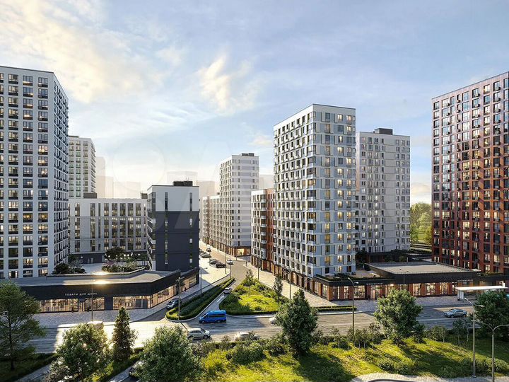 2-к. квартира, 48,7 м², 8/19 эт.